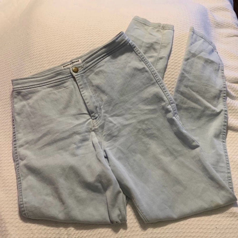American Apparel Light Blue Jeans